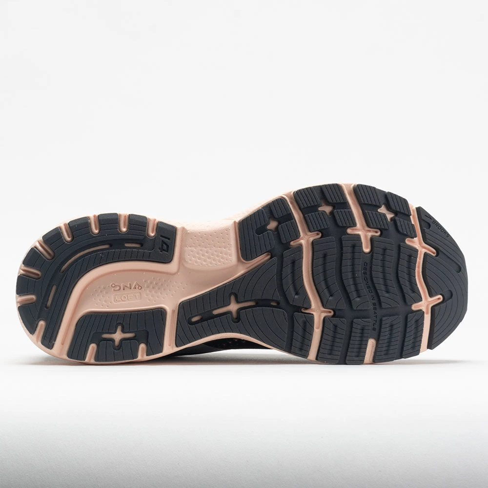 Brooks Ghost 14 Women's Black/Pearl/Peach 6 Brooks Ghost 14 Women's Black/Pearl/Peach - Image 4