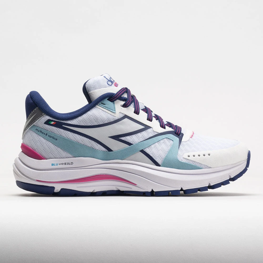 Diadora Mythos Blushield 8 Vortice Women's White/Blueprint 3 Diadora Mythos Blushield 8 Vortice Women's White/Blueprint