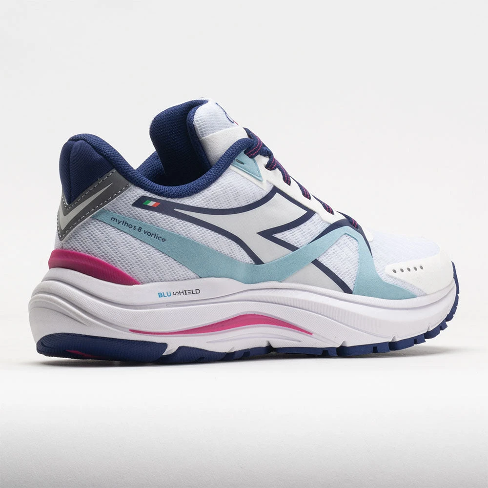 Diadora Mythos Blushield 8 Vortice Women's White/Blueprint 8 Diadora Mythos Blushield 8 Vortice Women's White/Blueprint - Image 6