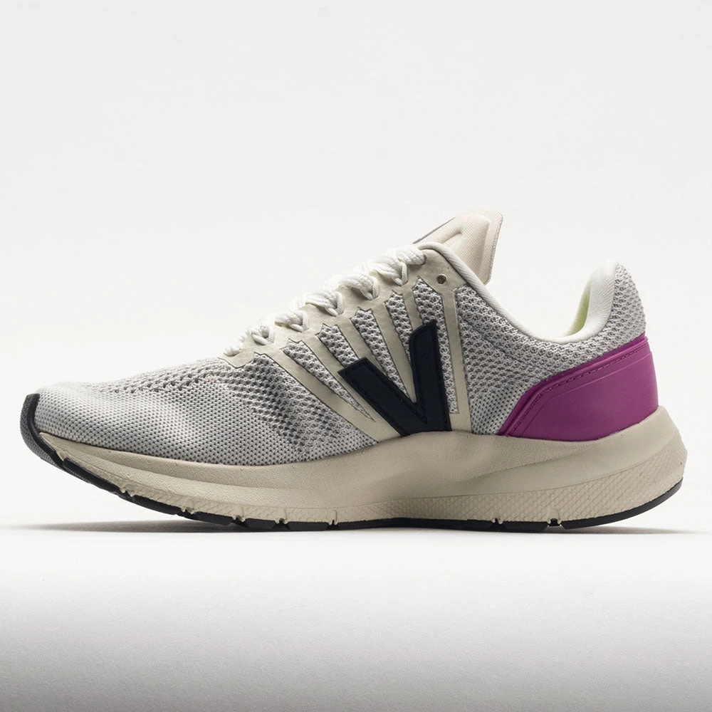 VEJA Marlin V-Knit Women's Chalk/Black/Ultraviolet 4 VEJA Marlin V-Knit Women's Chalk/Black/Ultraviolet - Image 2