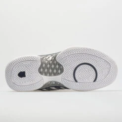 K-Swiss Hypercourt Express Leather Men's White/Navy/Silver -Shoes Shop 113347 4