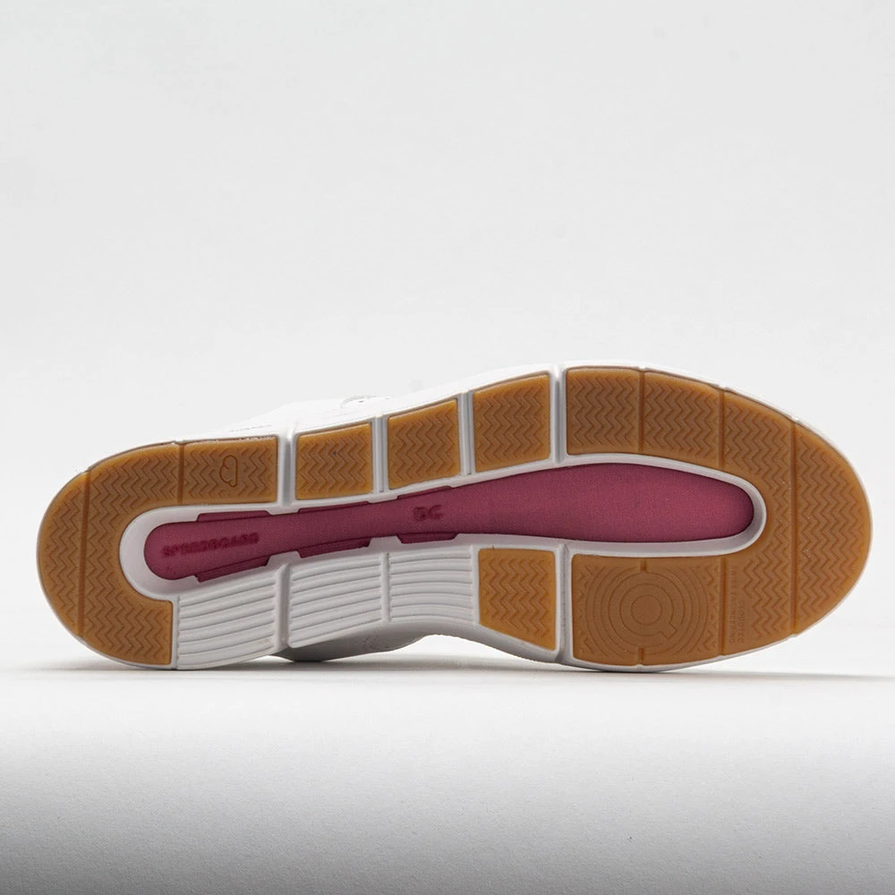 On Running On The Roger Clubhouse Women's White/Rosewood 6 On Running On The Roger Clubhouse Women's White/Rosewood - Image 4