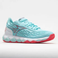 Mizuno Wave Enforce Tour AC Women's TanagerTurquoise/Paradise Pink -Shoes Shop 117144 5