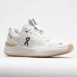 On Running On The Roger Pro Clay Women's White/Savannah -Shoes Shop 117243 5