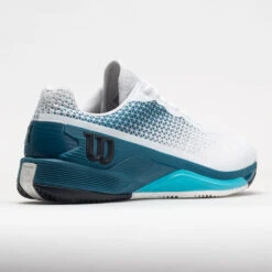 Wilson Rush Pro 4.0 Clay Men's White/Blue Coral/Blue Atoll -Shoes Shop 117516 6