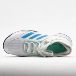 Adidas Ubersonic 4 Junior White/Pulse Blue/Black -Shoes Shop 121342 2