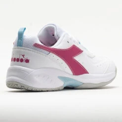 Diadora Challenge 5 SL Junior White/Pinklady -Shoes Shop 121358 6