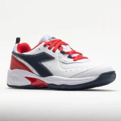 Diadora Challenge 5 SL Junior White/Blue Corsair/Fiery Red 12 Diadora Challenge 5 SL Junior White/Blue Corsair/Fiery Red -Shoes Shop 121359 5