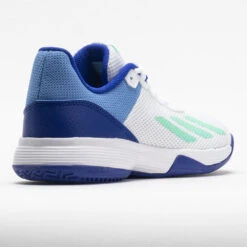Adidas CourtFlash Junior White/Pulse Mint/Lucid Blue -Shoes Shop 121369 6