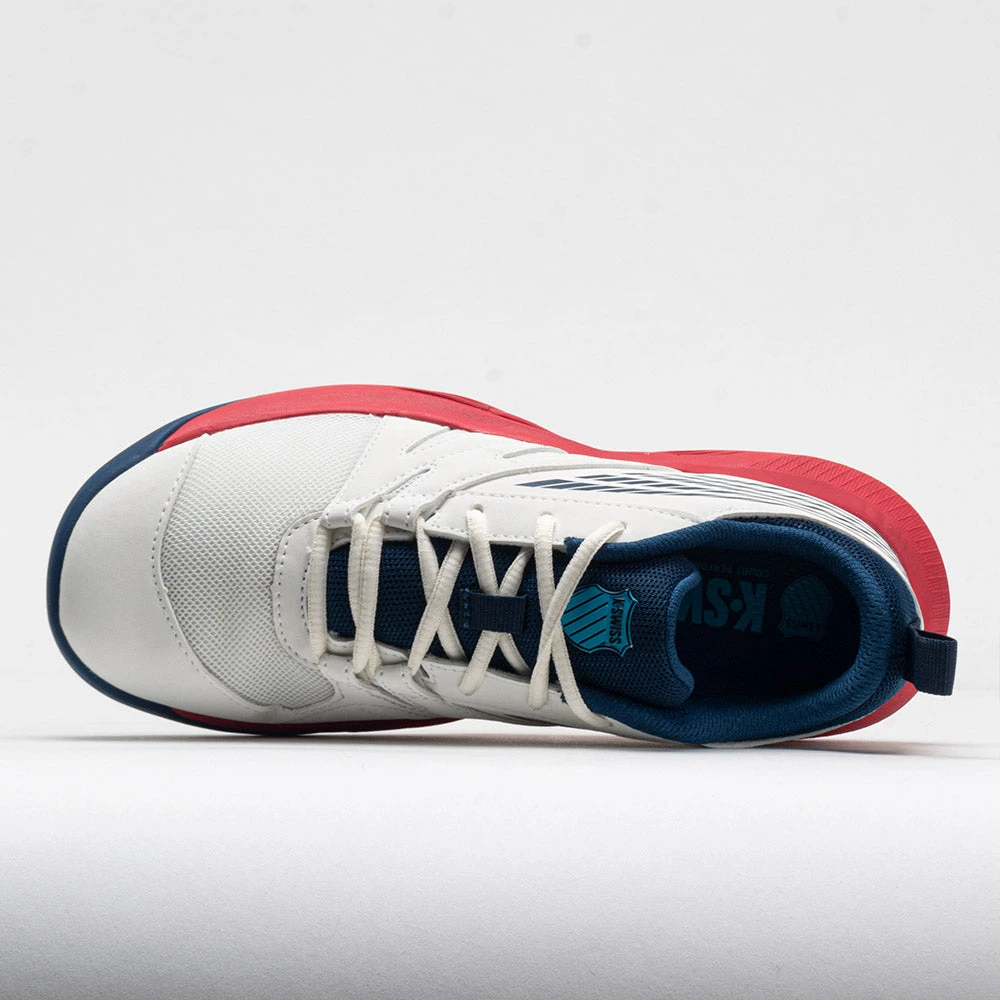 K-Swiss Speedtrac Junior Blanc De Blanc/Blue Opal/Lollipop 4 K-Swiss Speedtrac Junior Blanc De Blanc/Blue Opal/Lollipop - Image 3