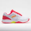 Fila Axilus Energized 2 Junior White/Diva Pink/Safety Yellow -Shoes Shop 121422 3