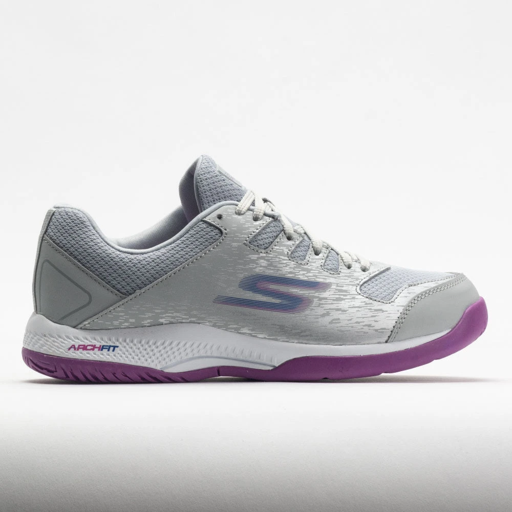 Skechers Viper Court Women's Grey/Purple 3 Skechers Viper Court Women's Grey/Purple
