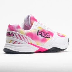 Fila Volley Zone Women's Tie-Dye Print White/Pink/Black -Shoes Shop 370038 6