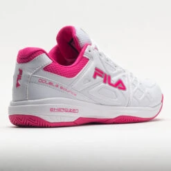 Fila Double Bounce 3 Women's White/White/Pink Glo -Shoes Shop 370042 6