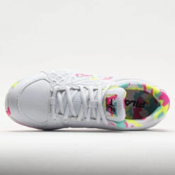 Fila Double Bounce 3 Women's White/White/Multicolor -Shoes Shop 370043 2