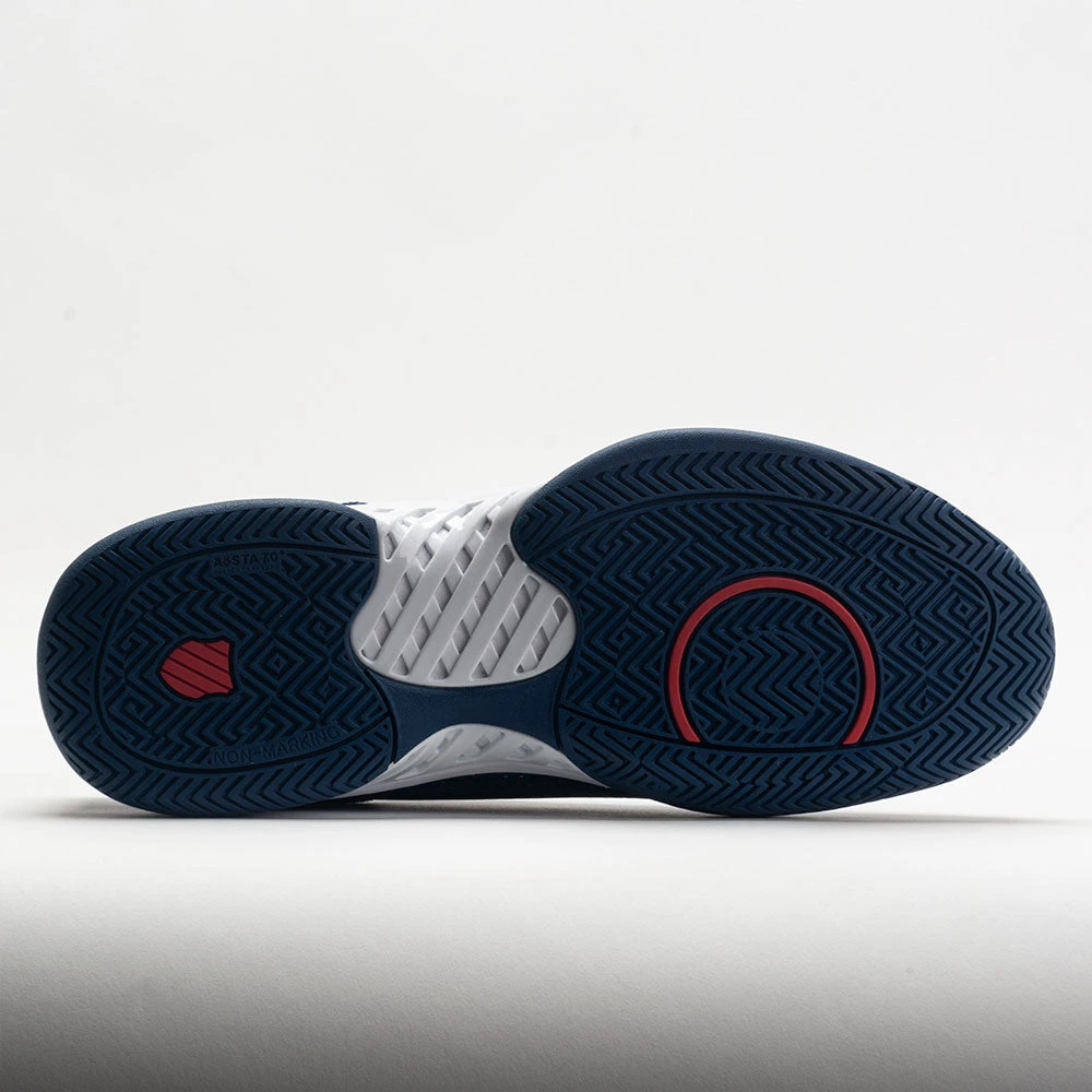 K-Swiss Express Light Pickleball Men's Dark Blue/White/Bittersweet 6 K-Swiss Express Light Pickleball Men's Dark Blue/White/Bittersweet - Image 4