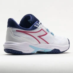 Diadora Trofeo 2 AG Pickleball Women's White/Blueprint/Pink Yarrow 13 Diadora Trofeo 2 AG Pickleball Women's White/Blueprint/Pink Yarrow -Shoes Shop 370081 6