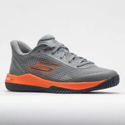 Skechers Viper Court Pro Men's Grey/Orange -Shoes Shop 370104 5