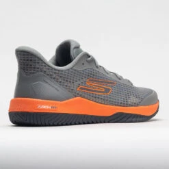 Skechers Viper Court Pro Men's Grey/Orange -Shoes Shop 370104 6
