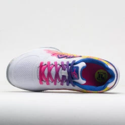 Fila Volley Zone PBF Women's White/Knockout Pink/Mazarine Blue -Shoes Shop 370107 2