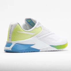 Reebok Nano X2 Women's White/Essential Blue/Acid Yellow -Shoes Shop 561835 6