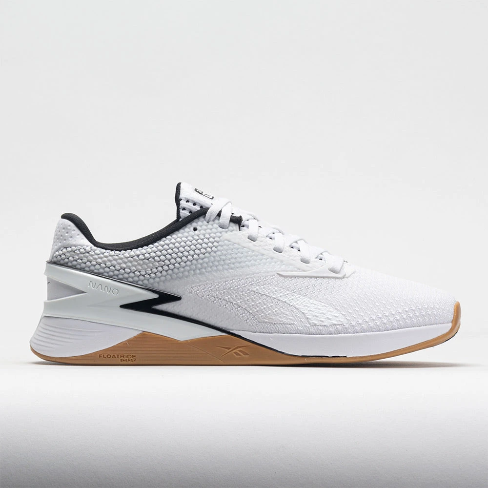 Reebok Nano X3 Men's White/Black/Gum 3 Reebok Nano X3 Men's White/Black/Gum