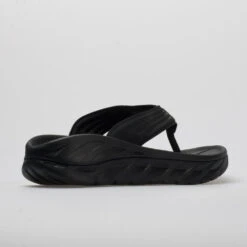 Hoka One One Ora Recovery Flip Men's Black/Dark Gull Gray -Shoes Shop 570409 6