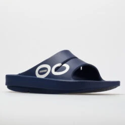 OOFOS OOahh Sport Men's Navy/Navy -Shoes Shop 570423 5