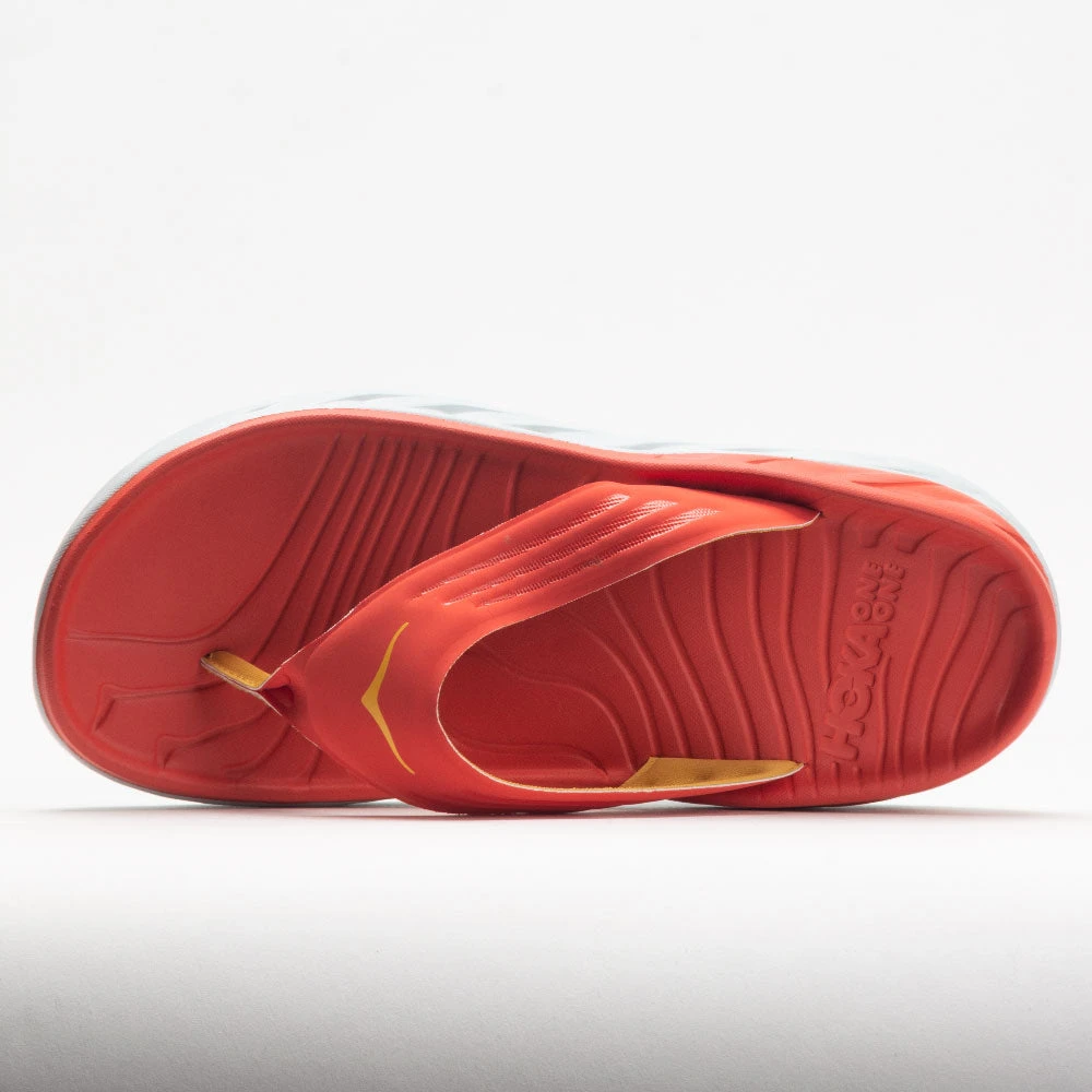 Hoka One One Ora Recovery Flip Men's Fiesta/Amber Yellow 4 Hoka One One Ora Recovery Flip Men's Fiesta/Amber Yellow - Image 2