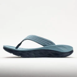 HOKA Ora Recovery Flip Men's Stone Blue/Outer Space -Shoes Shop 570604 1