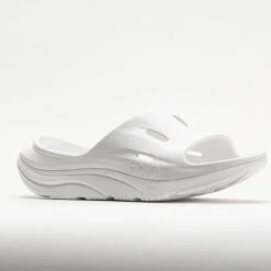 HOKA Ora Recovery Slide 3 Unisex White/White -Shoes Shop 570607 5