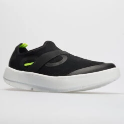OOFOS OOmg Low Men's Black/White -Shoes Shop 630897 5