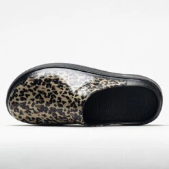 OOFOS OOcloog Limited Women's Black Leopard -Shoes Shop 631219 2